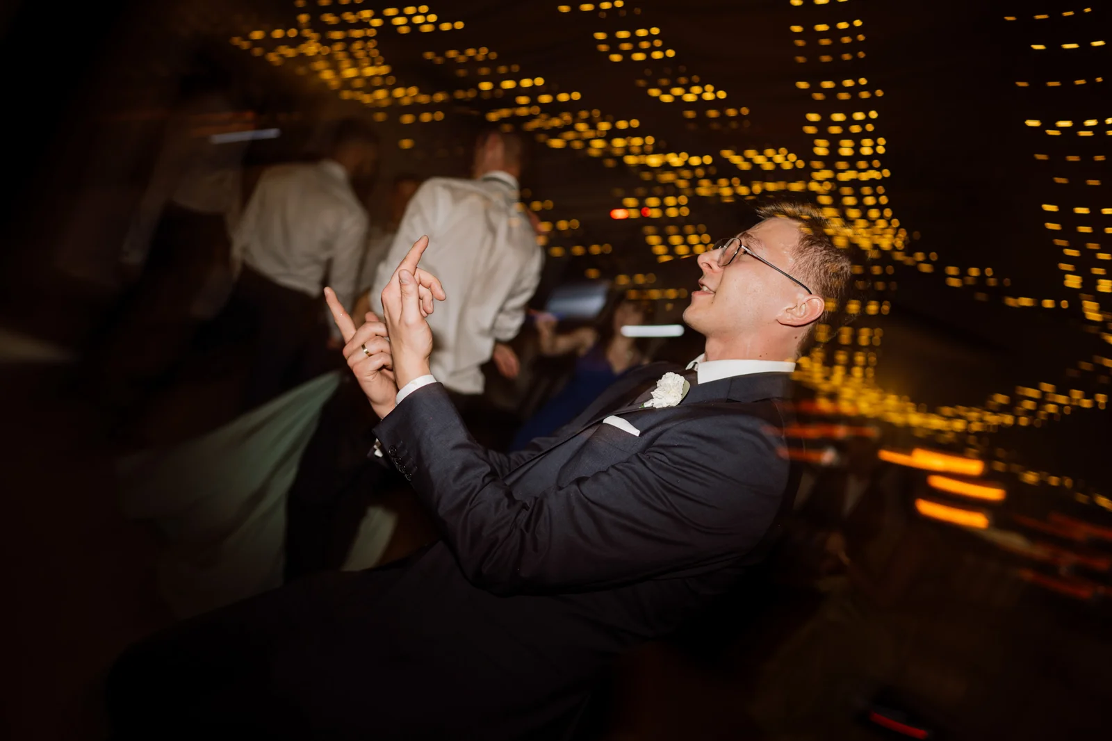 Artystyczne ujęcie z parkietu