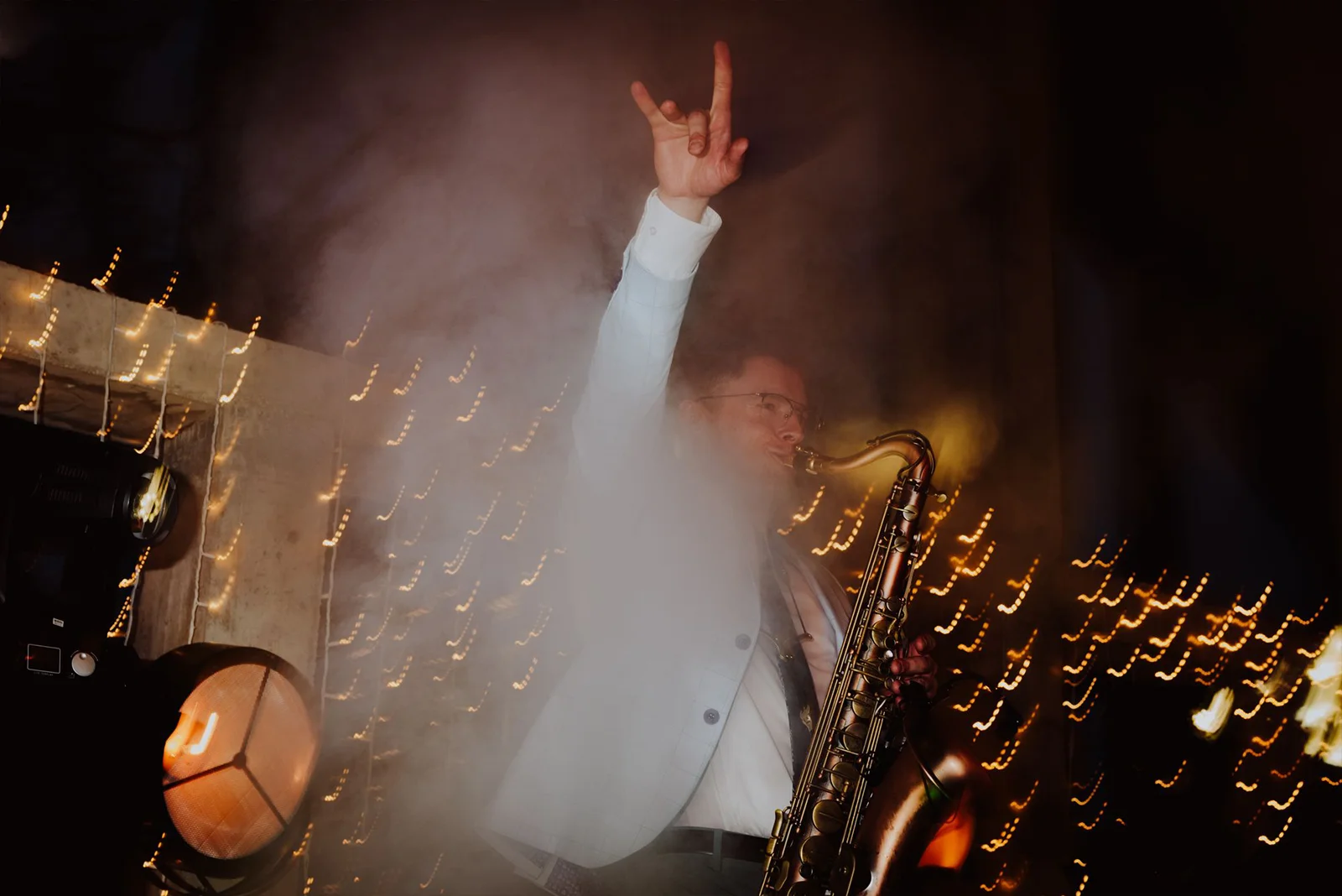Wesele Oli i Dawida — Saksofonista na wesele