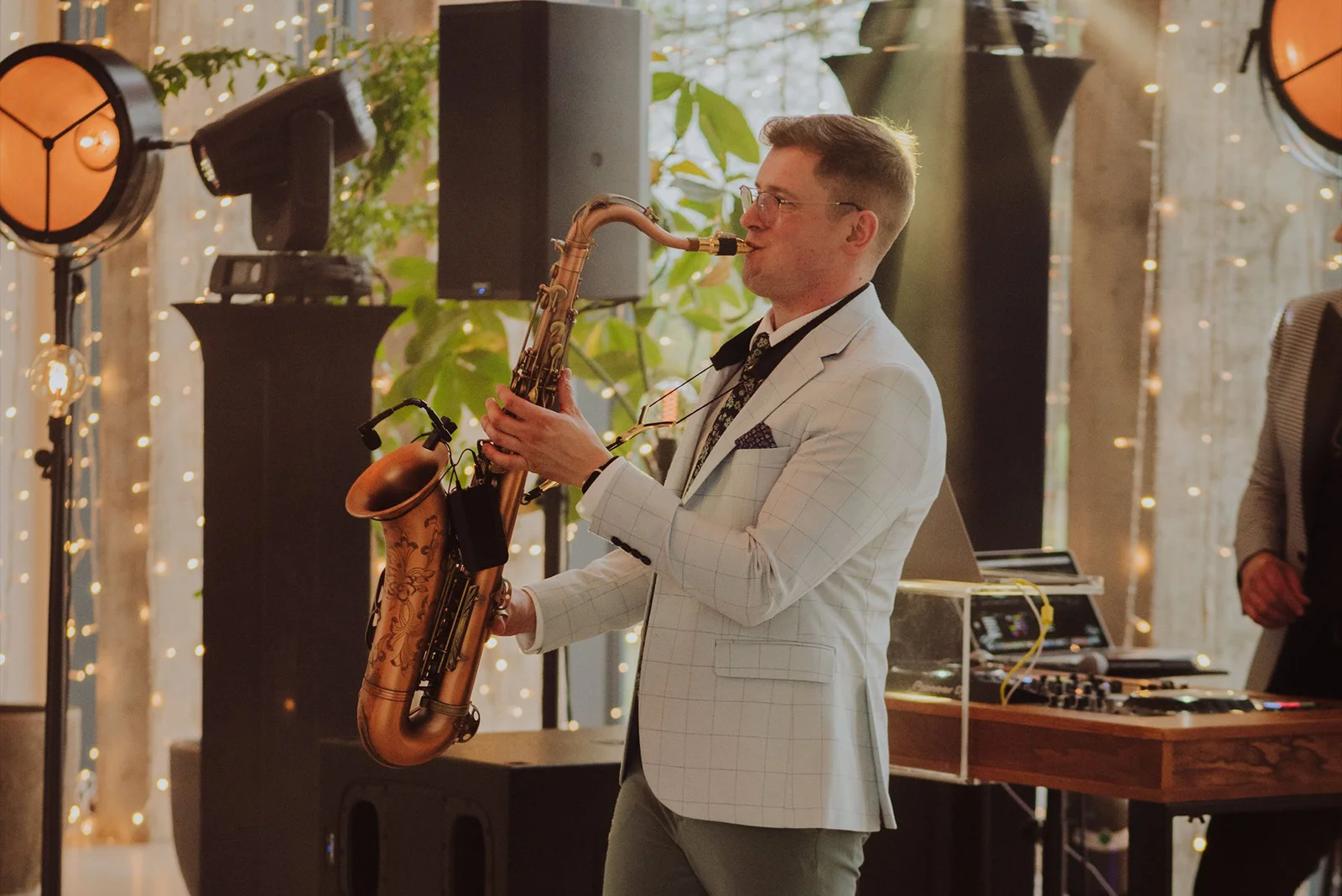 Wesele Oli i Dawida — Saksofonista na wesele